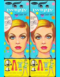 Twiggy Paper Doll