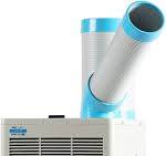Uninex Indoor Outdoor KoolZone Mobile Spot Cooler N407-TC Portable Air  Conditioner Industrial Grade 8,920BTU 9.22CER R410A Refrigerant