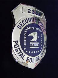 Us Postal Service Security Force Postal Police Badge Law Enforcement Badges