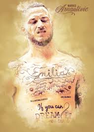 His current girlfriend or wife, his salary and his tattoos. Marko Arnautovic Tattoo Poster By Alternative Poster Displate