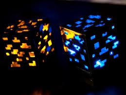 The look of the ores was inspired by the hytale ore models. Minecraft Ore Lamp Cube Block Red Stone Diamond Gold Ect By Scootnfast 3d Model