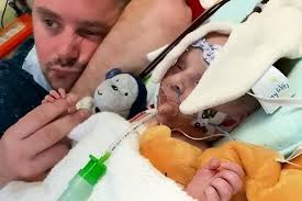 Miracle' baby Carter Cookson who needed new heart "gains angel wings" at 24  days old