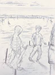 Beach Sketch By Artist Sophie Artist Sophie Best regard veri apriyatno (admin).