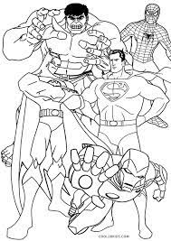 Free Printable Pictures Of Superheroes