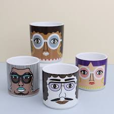 Browse our range of plant pots online at ikea, including indoor plant pots & large plant pots. 70s Man Face Plant Pot Source Lifestyle Quirky Gifts Boutique Uk