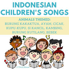Animals Themed Indonesian Children S Song Posters Lagu Anak Anak Populer In 2020 Childrens Songs Songs Song Book