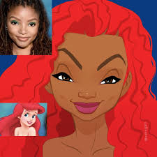 What About Hallebailey With Red Hair For Ariel Redhaired Thelittlemermaidliveaction Thelittle Little Mermaid Art Mermaid Cartoon The Little Mermaid Ii