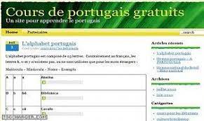 Des Cours De Apprendre Le Portugais Gratuitement Sur Internet A Telecharger Gratuitement