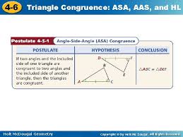 State if the two triangles are congruent. Congruent Triangles 4 4 6 2 Congruence Postulates