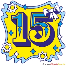 15 Jaar Jubileum Kaart