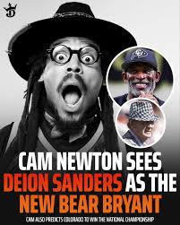 Cam Newton's Bold Prediction with Deion Sanders