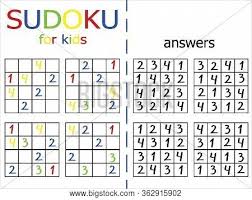 You can find many small rules changes make the game sudoku is even more exciting. Sudoku Set Four Vector Photo Free Trial Bigstock