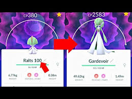 Ralts Max Cp For All Levels Pokemon Go