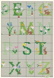 Perhaps a border of smaller hearts in matching colors. 6 15 Anethka Cross Stitch Alphabet Patterns Cross Stitch Fonts Cross Stitch Flowers