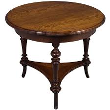 Antique Round Side Table Mebel Stol Kuhnya