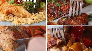 6 One Pan Chicken Dinners Chicken Dinner Party Recipes One Pan Chicken Chicken Dinner