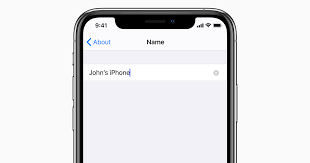 コンピュータを使って Iphone Ipad Ipod の名前を変更する Apple サポート