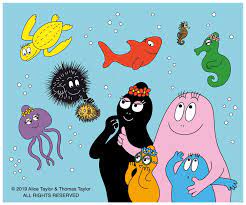 新江ノ島水族館 バーバパパ 館内各所にファミリー登場 限定グッズも 2020 バーバパパ ペンイラスト 江ノ島