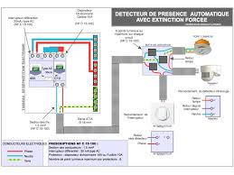 Schema Electrique Branchement Detecteur De Mouvement Avec Extinction Forcee Depuis Un Interrupteur Maison Et Rangement In 2019 Electronics Components Elec
