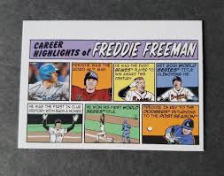FREDDIE FREEMAN Dodgers 2022 Topps Heritage High Comic 73TC-36 G175