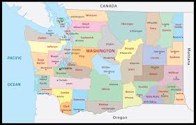 Modern and interesting, this map print will make a noticeable addition to your living spaces and office. Washington Maps Facts World Atlas