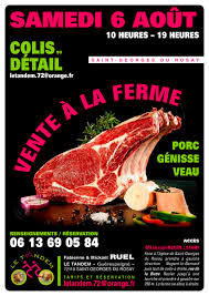 Vous cherchez des producteurs locaux ? Fabienne Ruel On Twitter Vente Directe A La Ferme Samedi 6 Aout 2016 A Partir De 10 Heures Preparez Vos Commandes Porc Veau Genisse