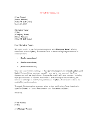 Warning letter or notice is issued to employee for poor performance or misconduct after final verbal warning. Termination Letter Format Poor Performance Example Templates Free Amp Premium Lettering Letter Sample Cover Letter Design