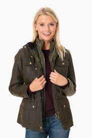 Barbour Ashley Wax Jacket Barbour Wax Jackets Jackets Barbour Jacket