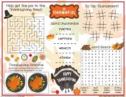 *check out this post and this post for more thanksgiving game ideas!* getting the whole family together for thanksgiving is the perfect opportunity to try out some super fun games! Southern Mom Loves Thanksgiving Games Placemat For Your Kids Table Free Printable