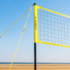 Volleyball nets are available in 27 ft. Amazon Com Vermont Portable Volleyball Sets Beach Or Standard Volleyball Training Equipment Volleyball Posts Fivb Nets Guy Ropes Carry Bag Volleyball Net Outdoor Sports Outdoors