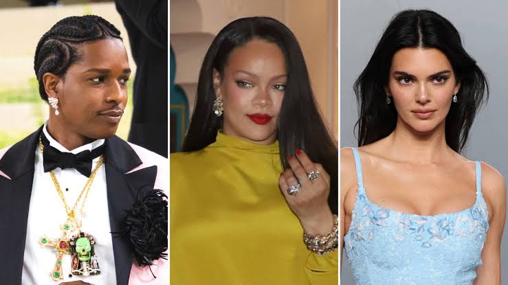 ASAP Rocky Caught Between Rihanna and Ex Kendall Jenner Tension
