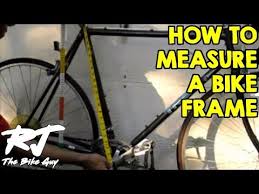 How To Measure A Bike Frame