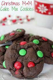 Christmas M M Cake Mix Cookies Recipe Recipe Cake Mix Cookies Cookies Recipes Christmas Cake Mix Cookie Recipes