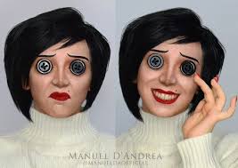 A Creepy Coraline Other Mother Makeup Transformation « Adafruit Industries  – Makers, hackers, artists, designers and engineers!