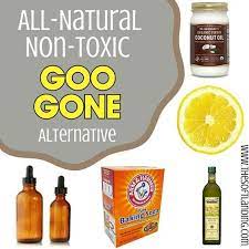 How to easily remove sticky label residue from glass or plastic! Diy Non Toxic Goo Gone Gunk Remover Alternative Cleaning Hacks How To Remove Adhesive Diy Cleaning Products