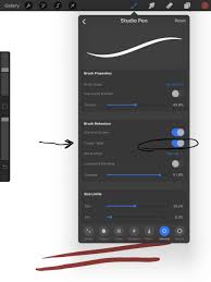 The more streamline you add, the more stroke stabilization you'll get. Studio Pen Problem
