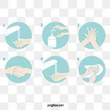 Illustrazione Verde Di Passaggi Di Lavaggio Della Mano Di Sterilizzazione Proteggere Sterilizzazione Salutare Png E Vector Per Il Download Gratuito In 2020 Hand Illustration Cartoon Styles Watercolor Flower Background
