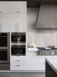 Homeowners installing a kitchen backsplash may be unsure of the various ways to use contemporary tile designs, shapes and styles. Modern Kitchen Backsplash Ideas Contemporary Design Style