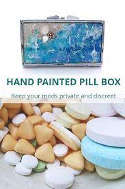 7 Day Pill Organizers Archives Terlis Designs Pill Organizer 7 Day Pill Organizer Pharmacy Gifts