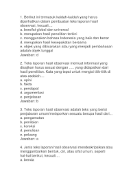 We did not find results for: Ciri Ciri Teks Laporan Hasil Observasi Kecuali Seputar Laporan