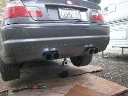 Selling the race exhaust only. Bmw E46 M3 Eisenmann Sport Exhaust Youtube