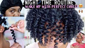 Night Time Routine For Perfect Next Day Curls Natural Hair Natural Hair Styles Twist Curls Braids With Curls