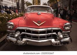 Image result for Burgundy Maroon 1953 Cadillac