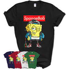 Supreme sakuke youth kids pullover hoodie $ 39.95. Spongebob Squarepants Supreme Logo T Shirt Teezou Store