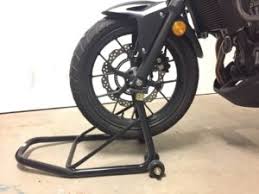 I was sure is a long posting about diy tables but i was unable to find it. 9 Ways To Put Your Motorcycle On A Stand Pack Up And Ride