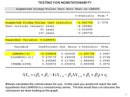 For more details visit our website Testing For Nonstationarity 1 This Sequence Will Describe Two Methods For Detecting Nonstationarity A Graphical Method Involving Correlograms And A More Ppt Download