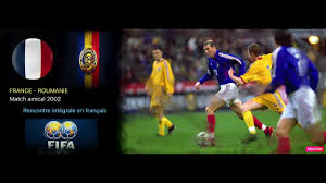 Les anciens matchs amicaux au stade de france. France Roumanie Match Amical 2002 Match Integral En Francais Youtube