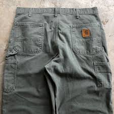 Vintage Vintage Carhartt Forrest Green Carpenter Pants Painter Grailed