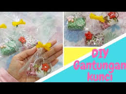 Cara Membuat Souvenir Gantungan Kunci Diygantungankuncikainperca Diysouvenir Youtube Gantungan Kunci Gantungan Ulang Tahun