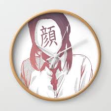 The internet`s best instagram makeup pictures and makeup ideas are here. No Face Sad Japanese Anime Aesthetic Wall Clock By Poser Boy Society6